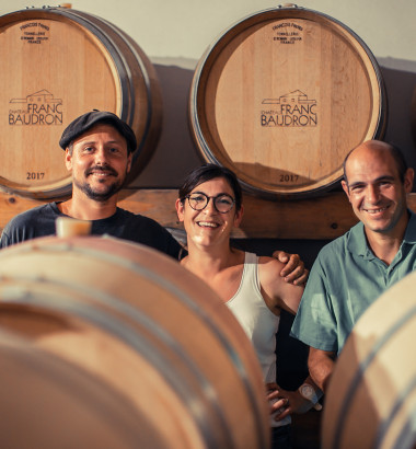 domaine franc baudron mon vin nature
															                
