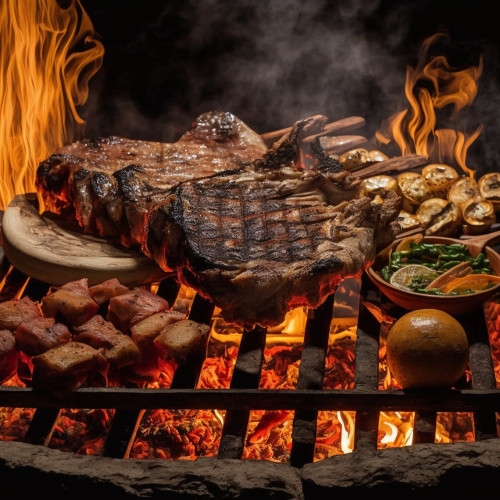 grill-with-variety-meats-it
                                        