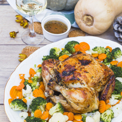 roasted-chicken-plate-table
                                        